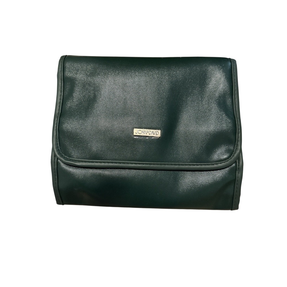 Joan & David Hanging Travel Organizer Cosmetic Bag Black Fold Up Toiletry Case